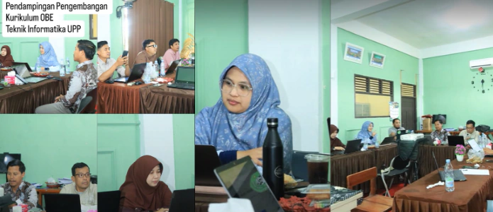 Tingkatkan Mutu Akademik, LPPP UPP Gelar Pendampingan Kurikulum OBE di Prodi Teknik Informatika